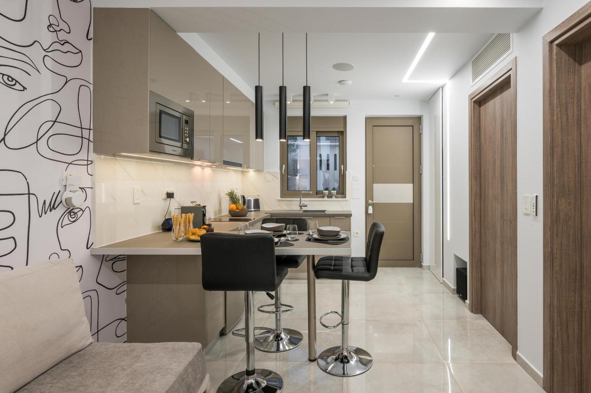 Π Suite Project: Smart Bnb ハニア エクステリア 写真